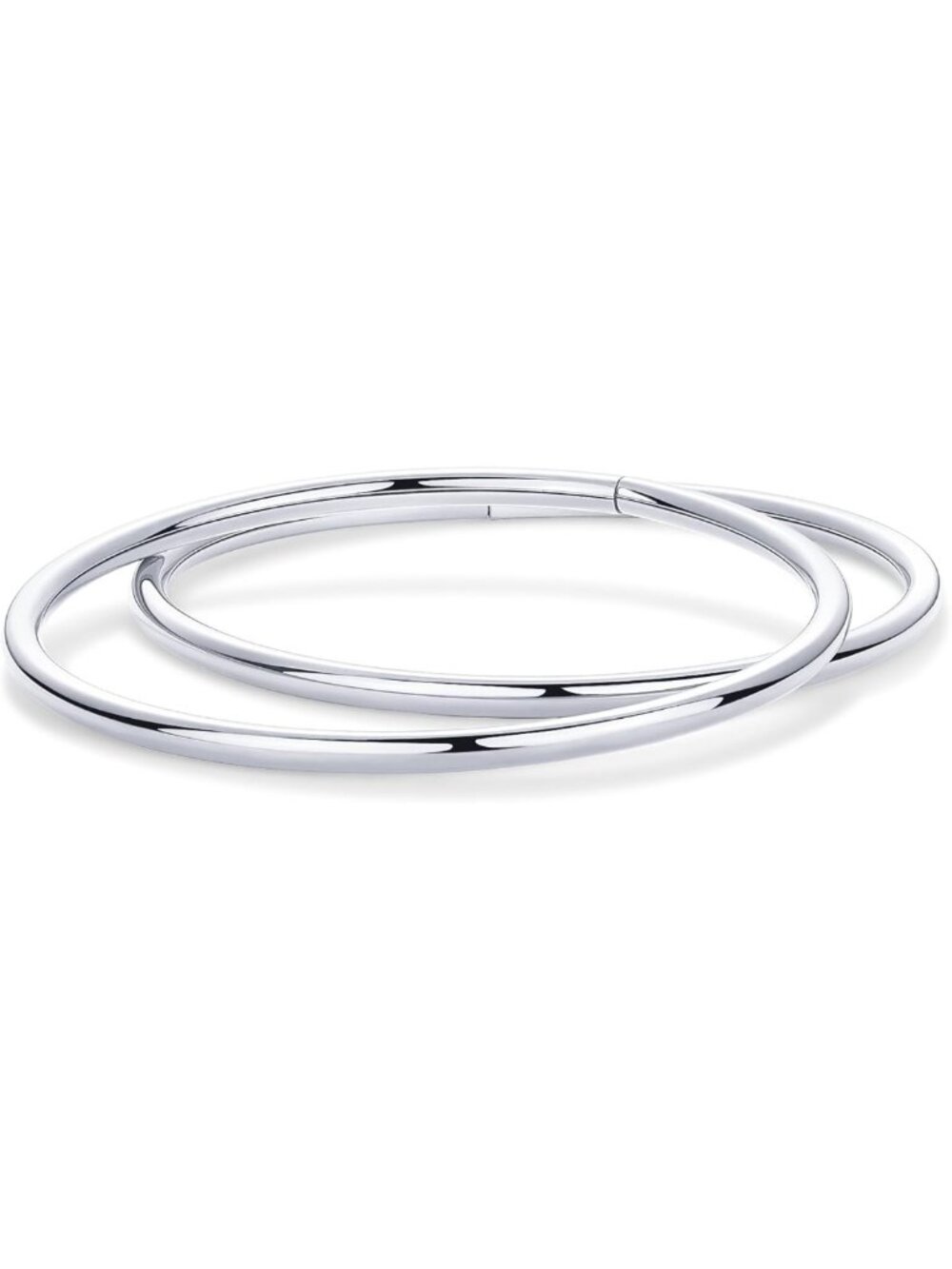 Waterproof 14K Gold Plated Bangle Bracelet for Women - Stylish Stainless Steel